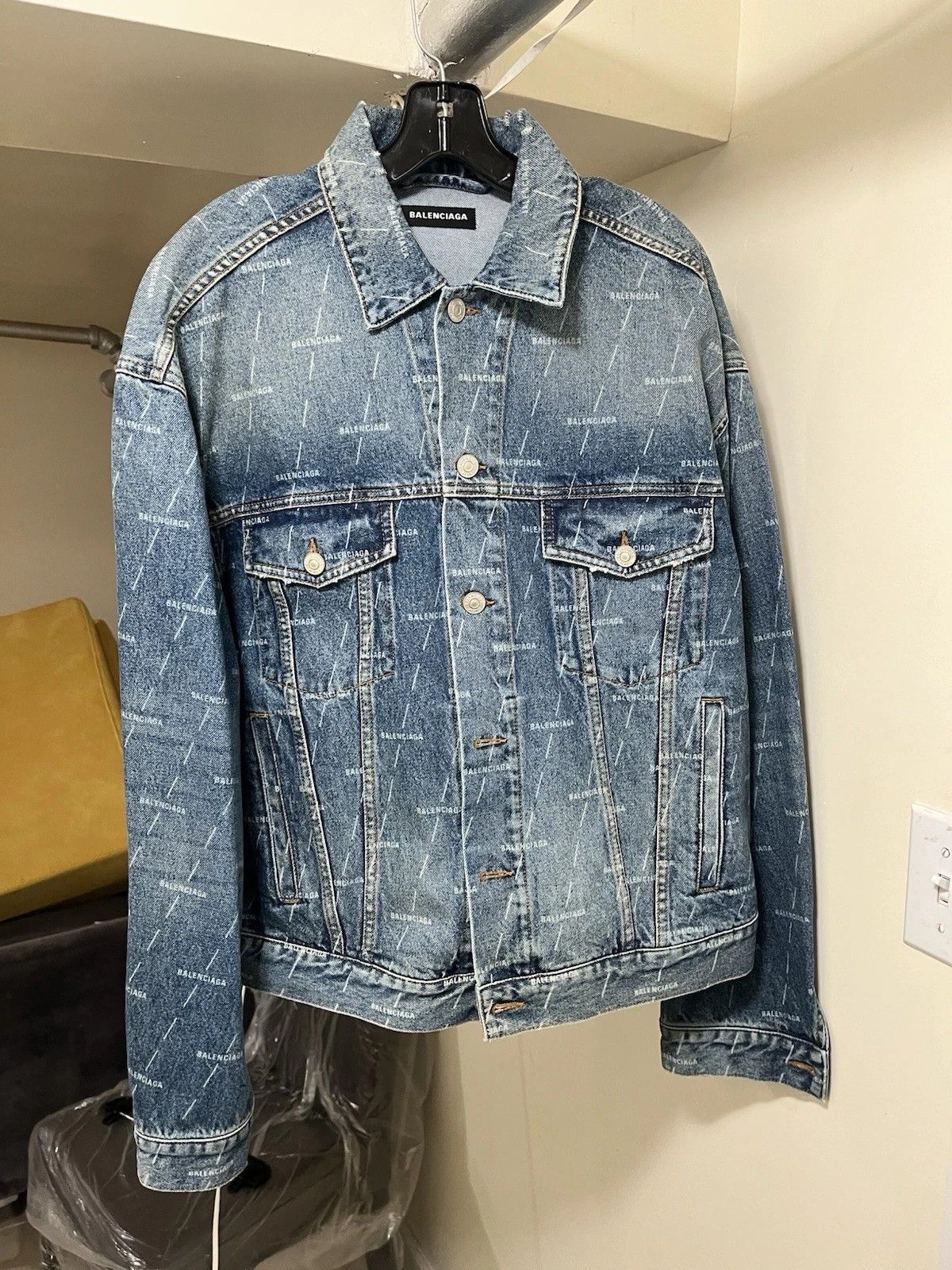 Balenciaga Balenciaga Denim Jacket Size US M / EU 48-50 / 2 - 16 Thumbnail