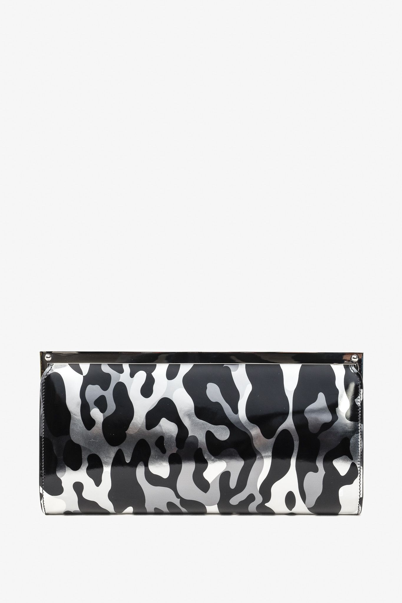 Jimmy Choo Jimmy Choo Cayla Gold Black-Lace Snakeskin-Trim Clutch Size ONE SIZE - 4 Thumbnail