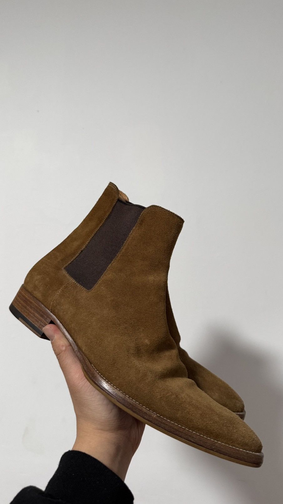 Saint Laurent Paris SLP Chelsea Boot Brown / Walnut Size US 8.5 / EU 41-42 - 1 Thumbnail