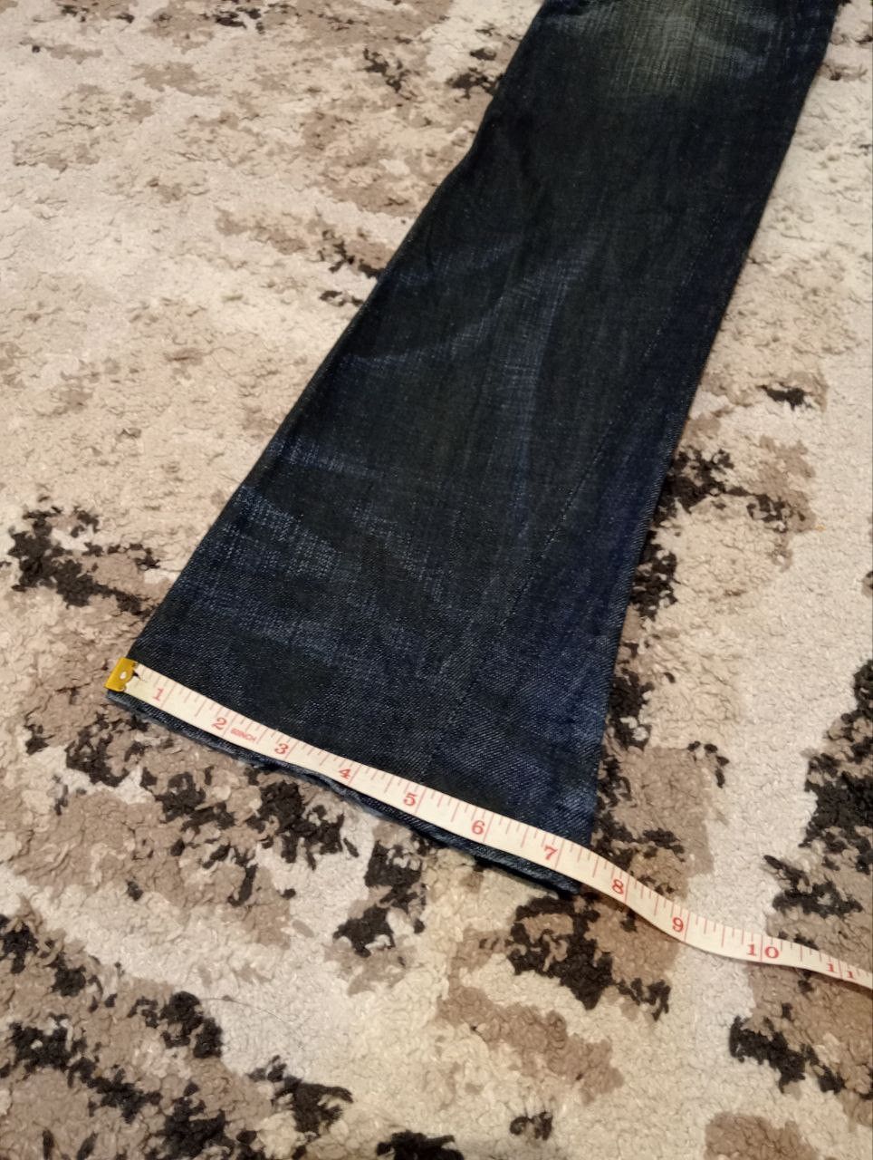 If Six Was Nine Vintage Schlussel Japan Distressed Look Jeans Size US 31 - 14 Thumbnail
