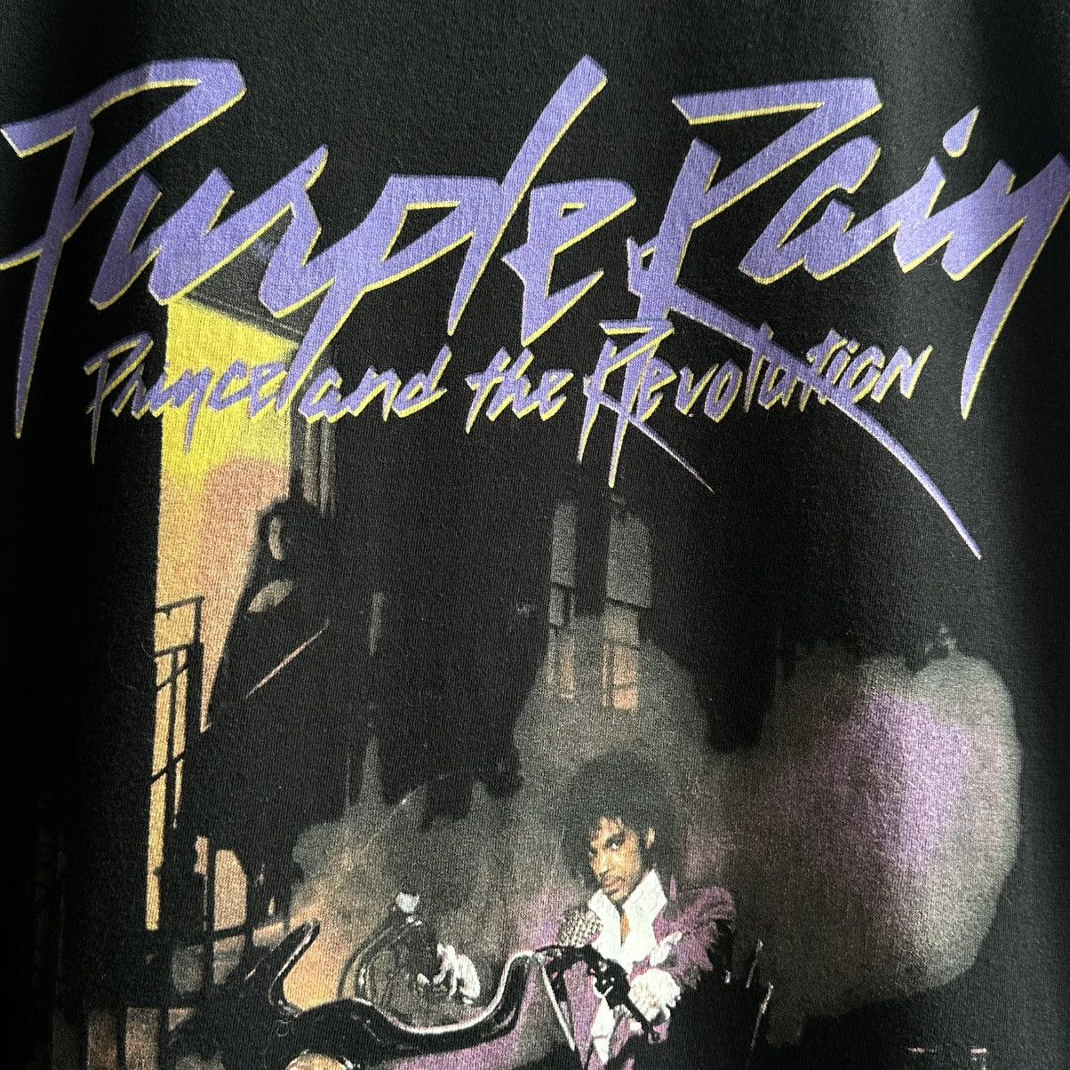 Band Tees × Vintage VINTAGE PRINCE AND THE REVOLUTION PURPLE RAIN TEE Size US M / EU 48-50 / 2 - 3 Thumbnail