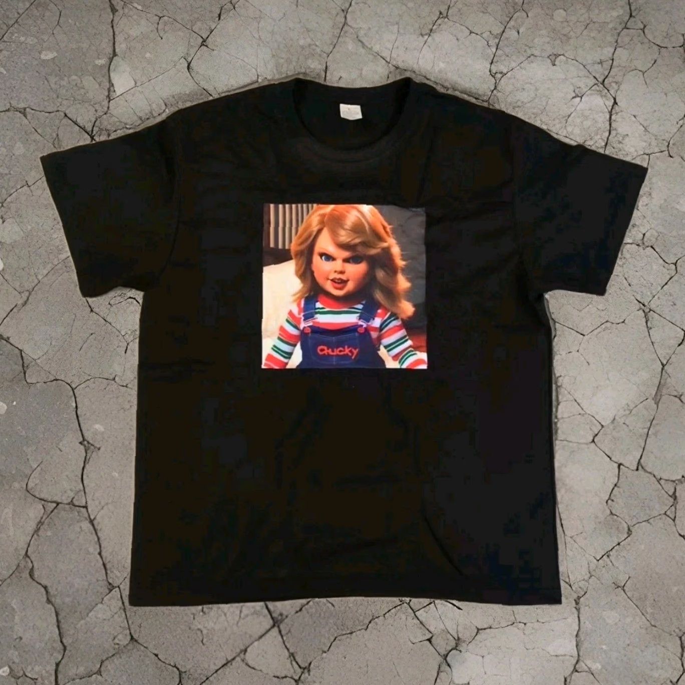 Vintage Taylor "Chucky" Swift Good Guys Black Comedy Unisex Garment-Dyed T-shirt Large Size US L / EU 52-54 / 3 - 2 Thumbnail
