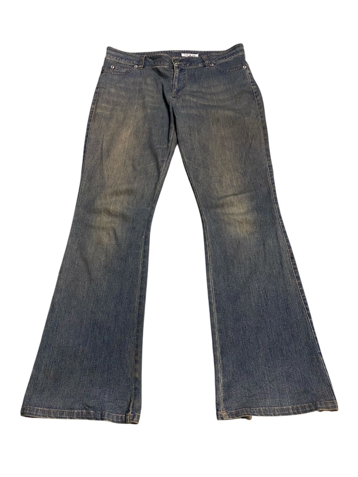 Japanese Brand Clef De Sol Bootcut Jeans Size US 30 / EU 46 - 3 Thumbnail