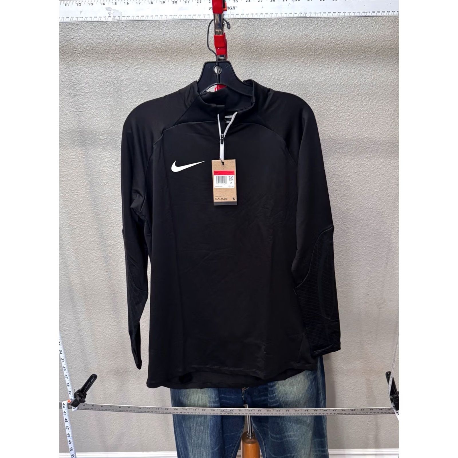 Nike Nike Quarter Zip SWEATER Shirt L Slim Men NWT Multicolor Dri-FIT Casual Activewear 90s? Size US L / EU 52-54 / 3 - 2 Thumbnail