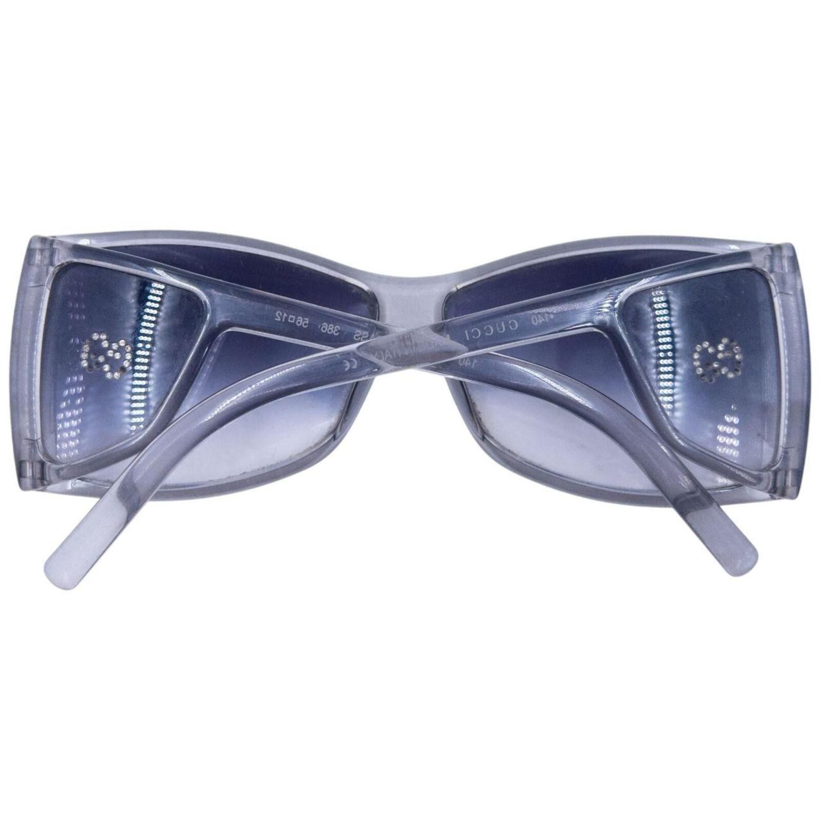 Gucci Vintage 90s Gucci Diamonte Sunglasses Size ONE SIZE - 7 Thumbnail