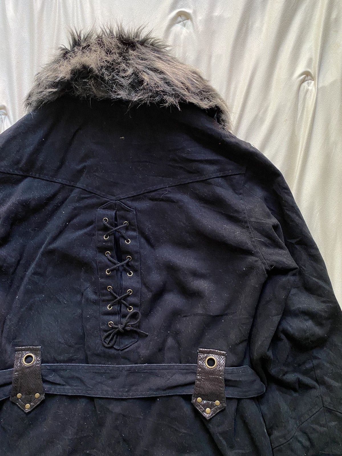 Isamu Katayama Backlash Bernings sho faux fur snake skin jacket Size US M / EU 48-50 / 2 - 5 Thumbnail