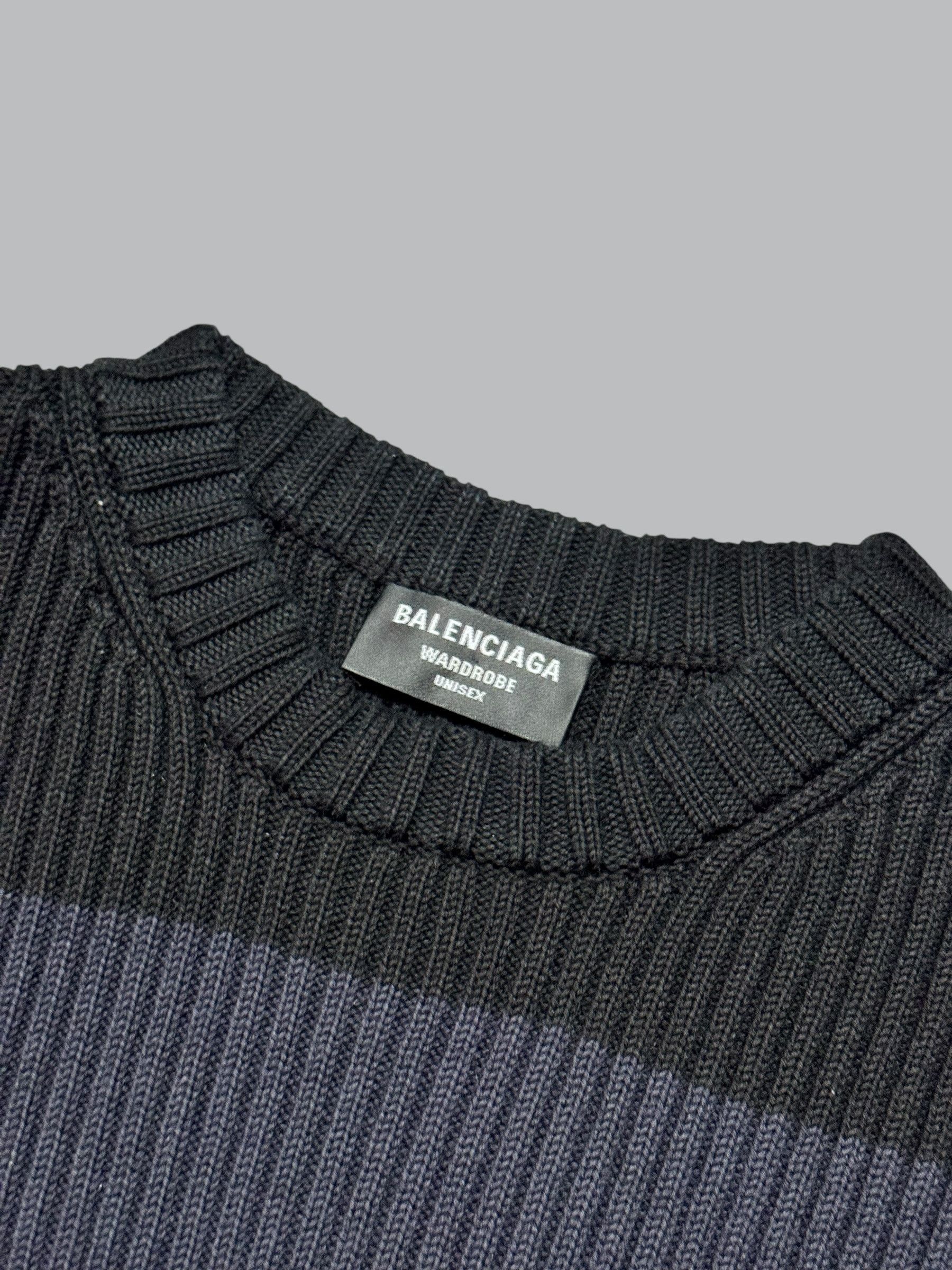 Balenciaga Balenciaga oversized striped sweater size s Size US S / EU 44-46 / 1 - 8 Thumbnail