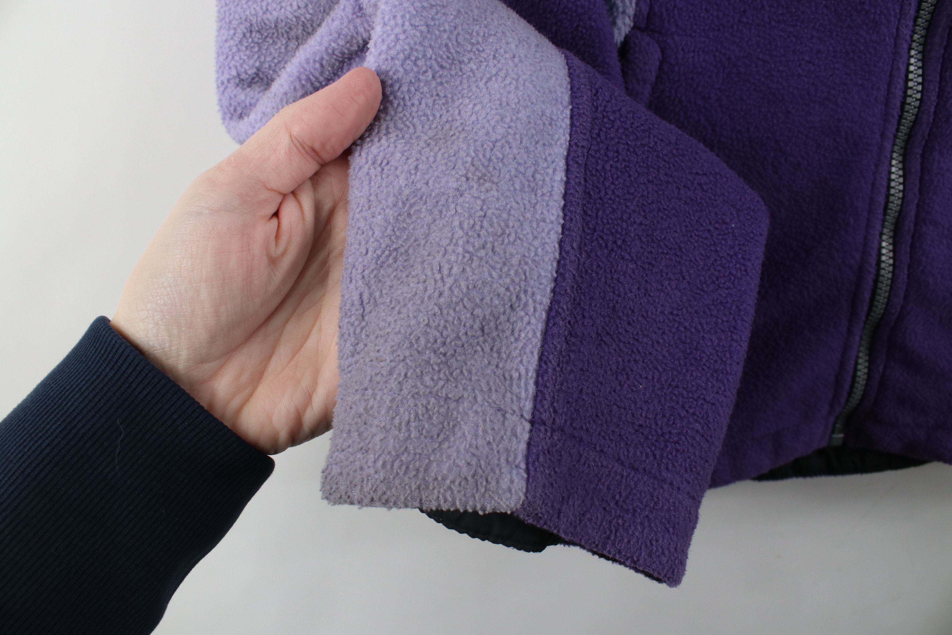 Spyder Vintage 90s Y2K Spyder Block Skiing Fleece Jacket Purple Size XL / US 12-14 / IT 48-50 - 5 Thumbnail