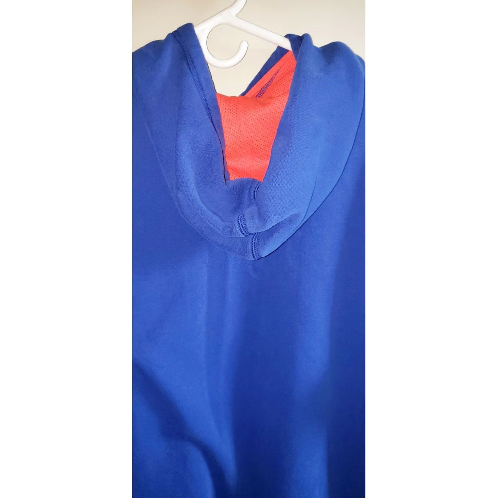 Under Armour Under Armour Mens 1/4 Zip Hoodie Blue Orange Logo XL Loose Fit - Condition Excellent Size US M / EU 48-50 / 2 - 5 Thumbnail