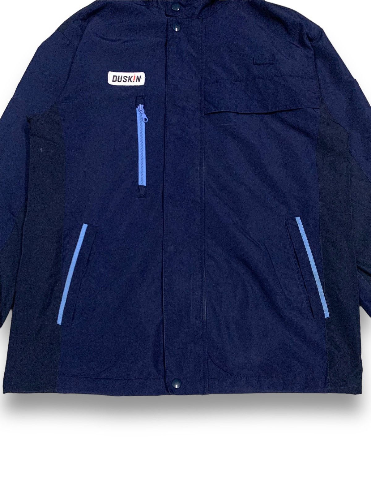 Japanese Brand Vintage Japanese Duskin Multi-pockets Utility Hooded Jacket Size US M / EU 48-50 / 2 - 11 Thumbnail