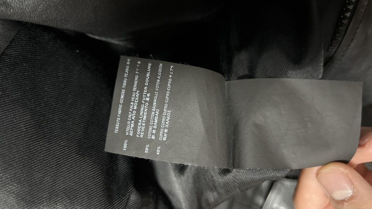 Saint Laurent Paris 14fw rare diamond-shaped cow leather jacket Size US M / EU 48-50 / 2 - 6 Thumbnail