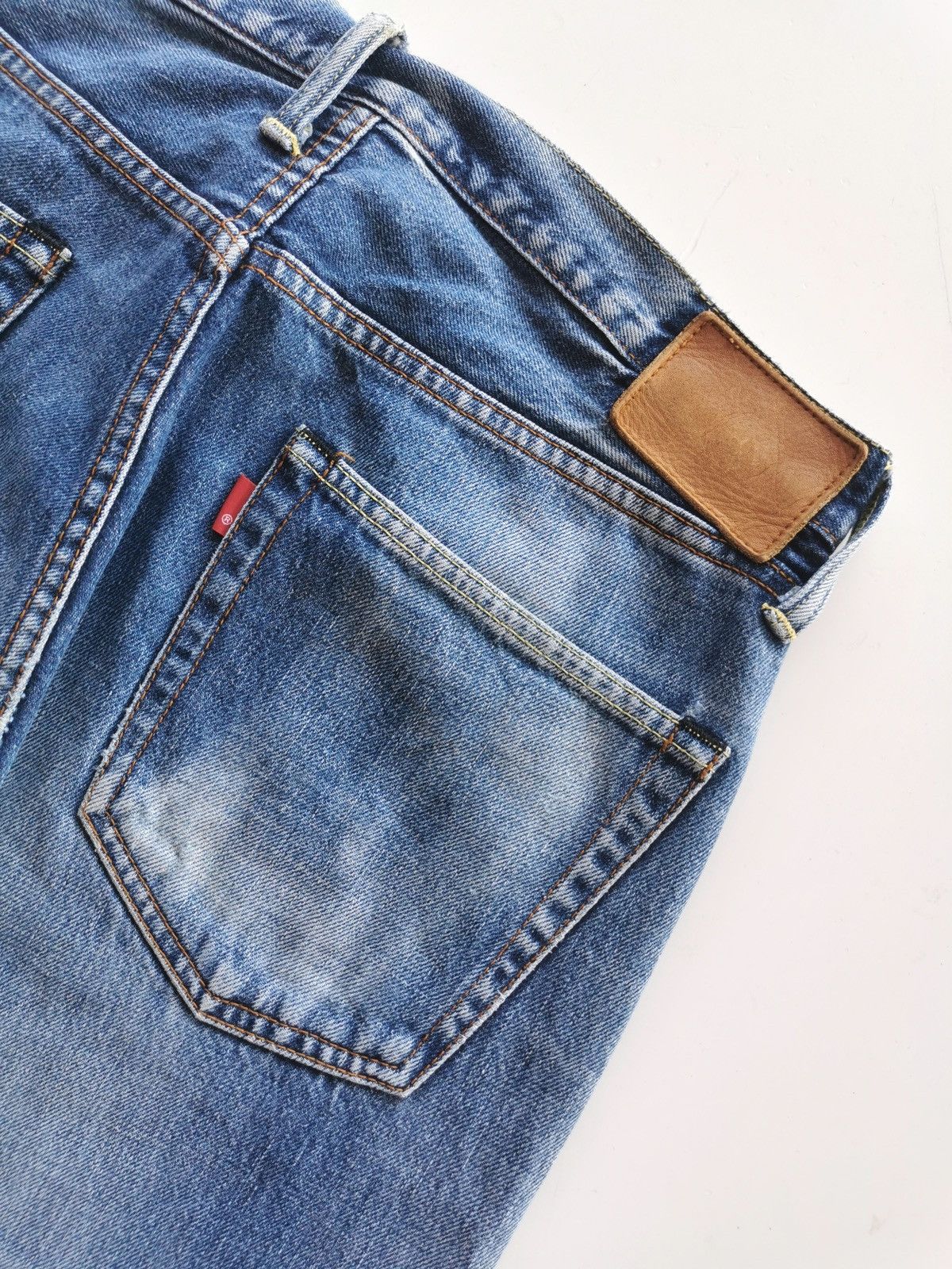 If Six Was Nine Selvedge Denim Jeans Japan Size 31x44 Size US 31 - 4 Thumbnail