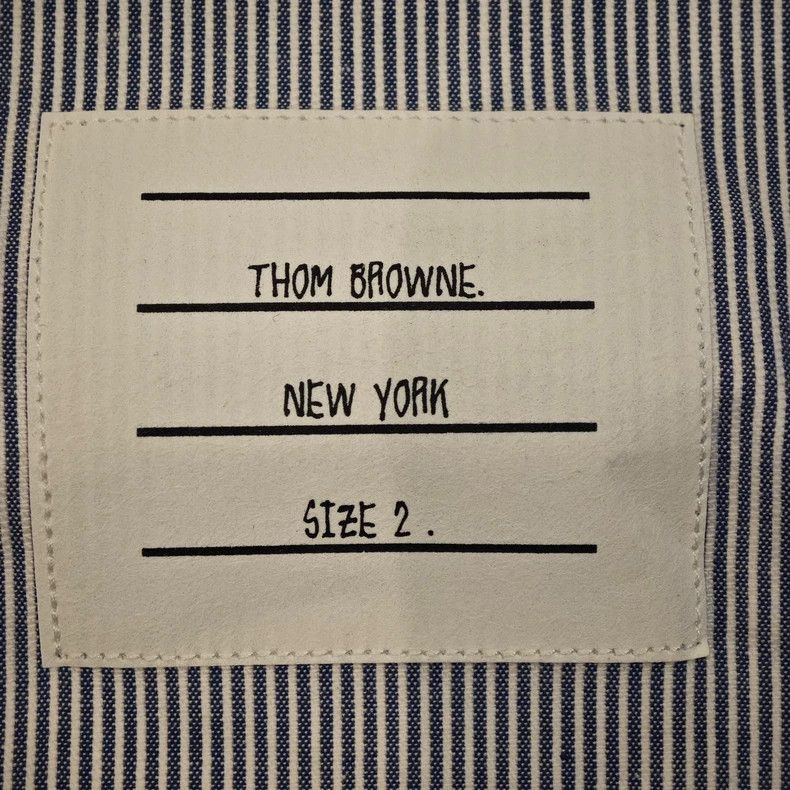 Thom Browne Thom Browne short sleeve shirt Size US M / EU 48-50 / 2 - 2 Thumbnail