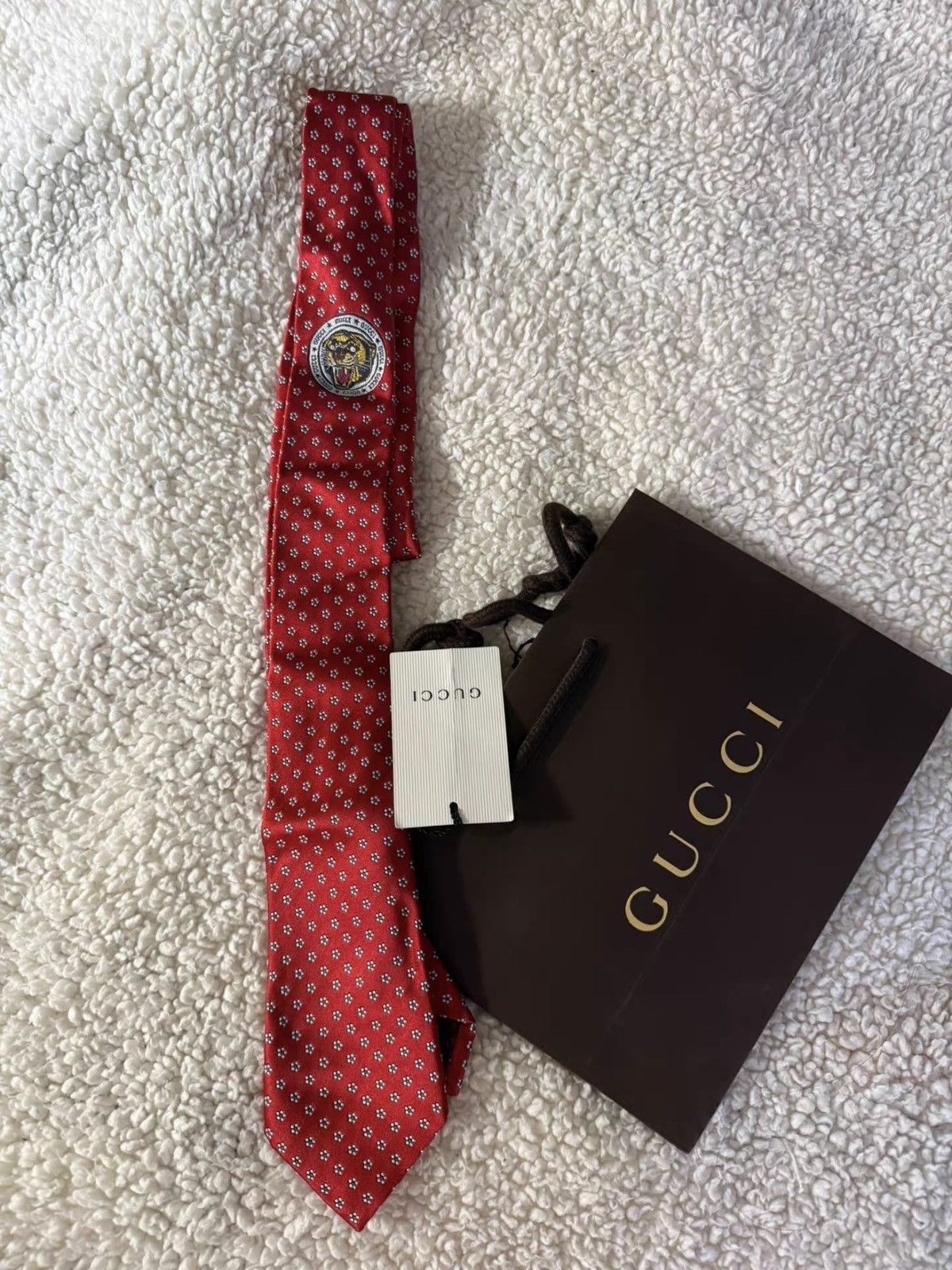 Gucci Tigerhead tie Size ONE SIZE - 1 Thumbnail