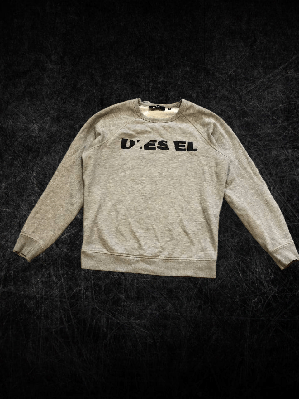 Diesel Vintage Gray Sweatshirt Big Print Diesel Y2K Size US M / EU 48-50 / 2 - 1 Thumbnail