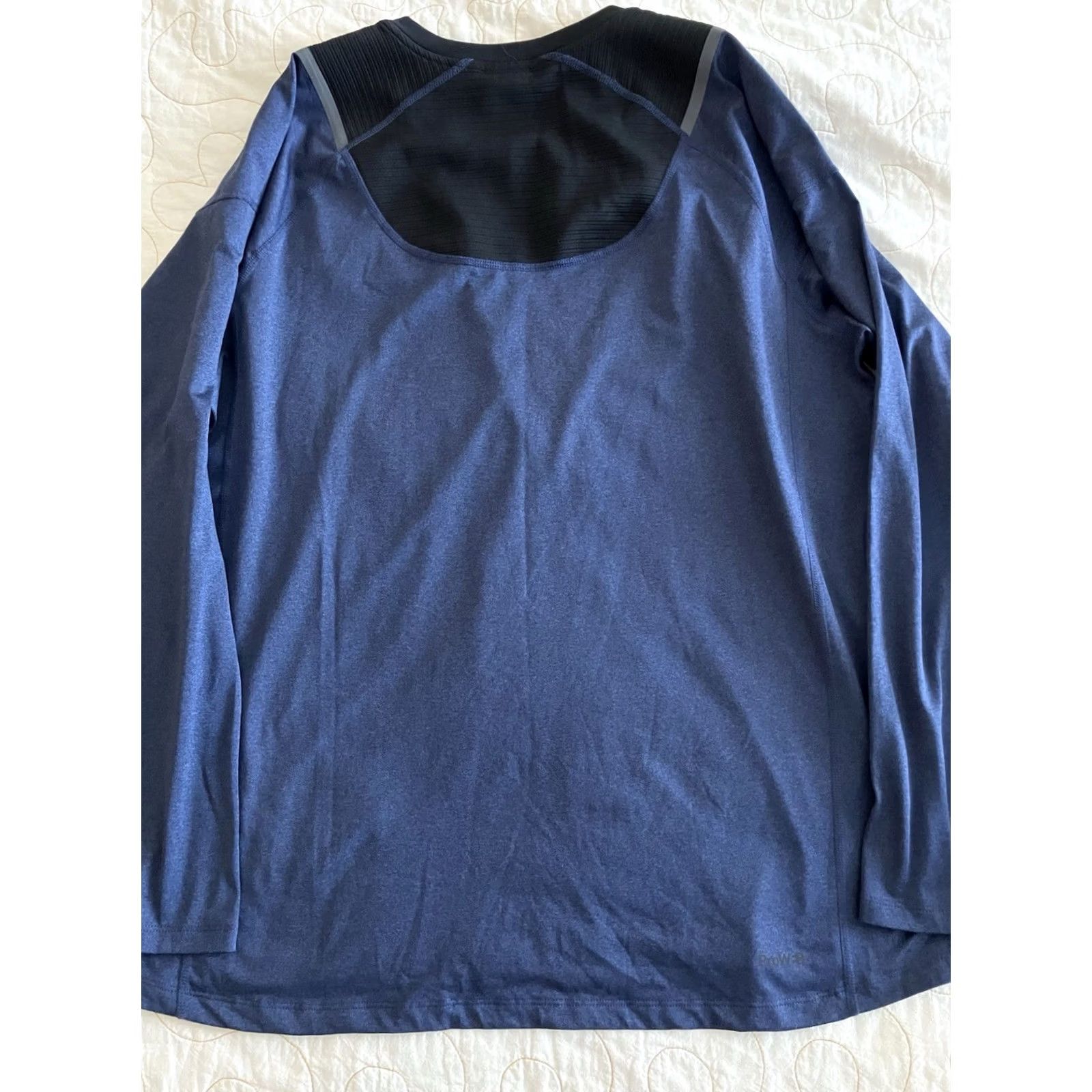 Spyder Spyder Active Men’s Blue Reflective Long Sleeve Shirt Pullover Crew Neck Quick Dry Stretch Size US XL / EU 56 / 4 - 3 Thumbnail