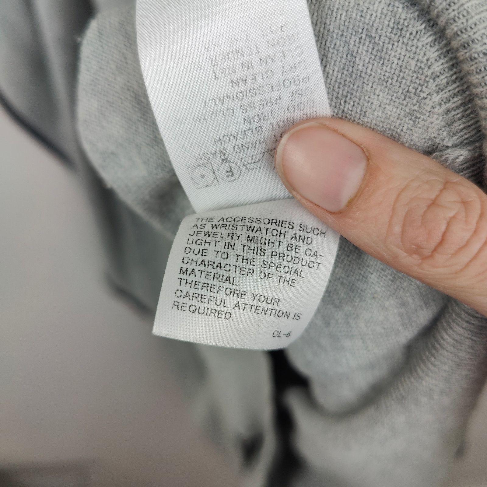 Tsumori Chisato Tsumori Chisato Sweater Womens Medium Gray Ruffled Size M / US 6-8 / IT 42-44 - 10 Thumbnail