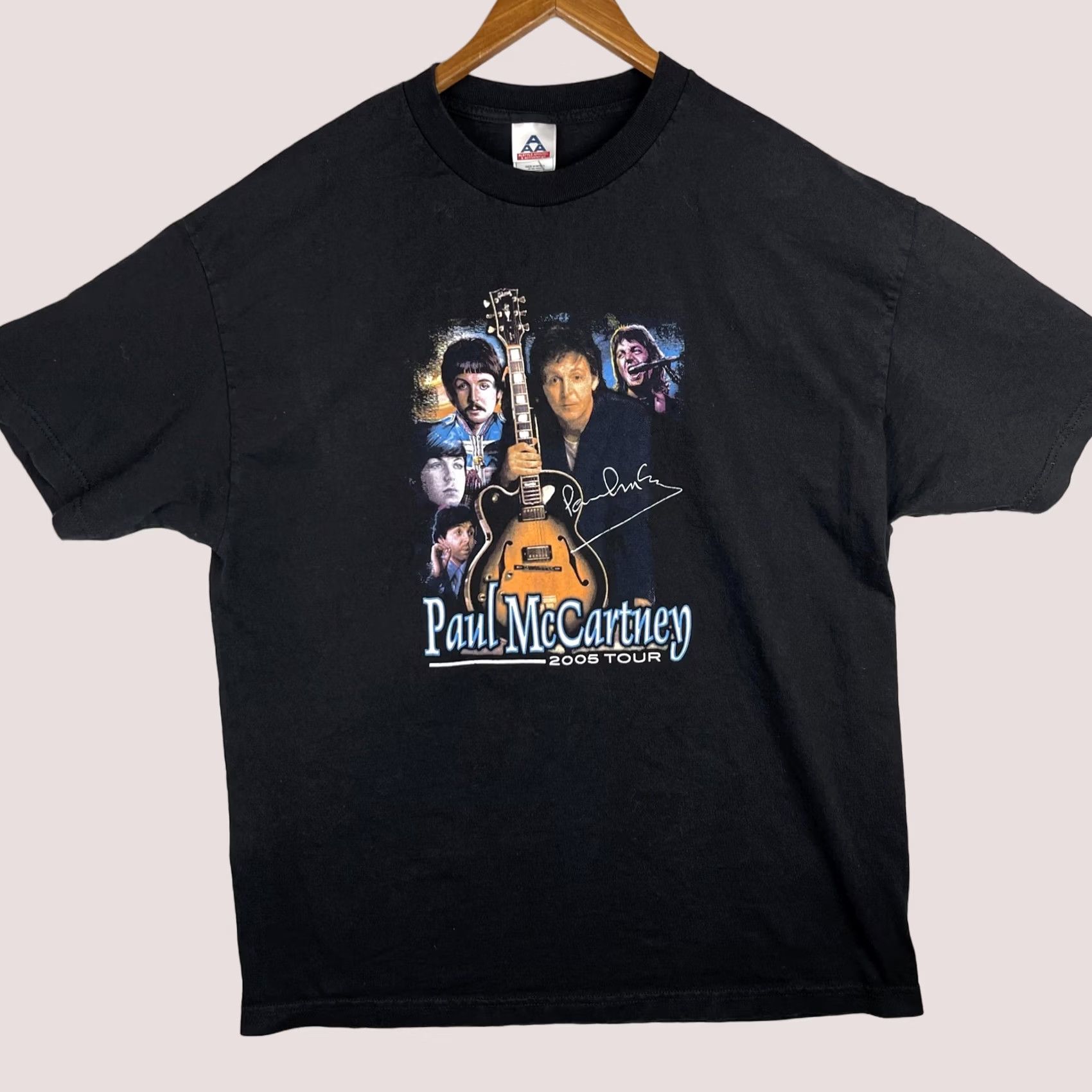 Vintage VINTAGE Paul McCartney Shirt Mens XL Black 2005 Concert Tour Beatles Y2K Band Shirt Size US XL / EU 56 / 4 - 1 Thumbnail