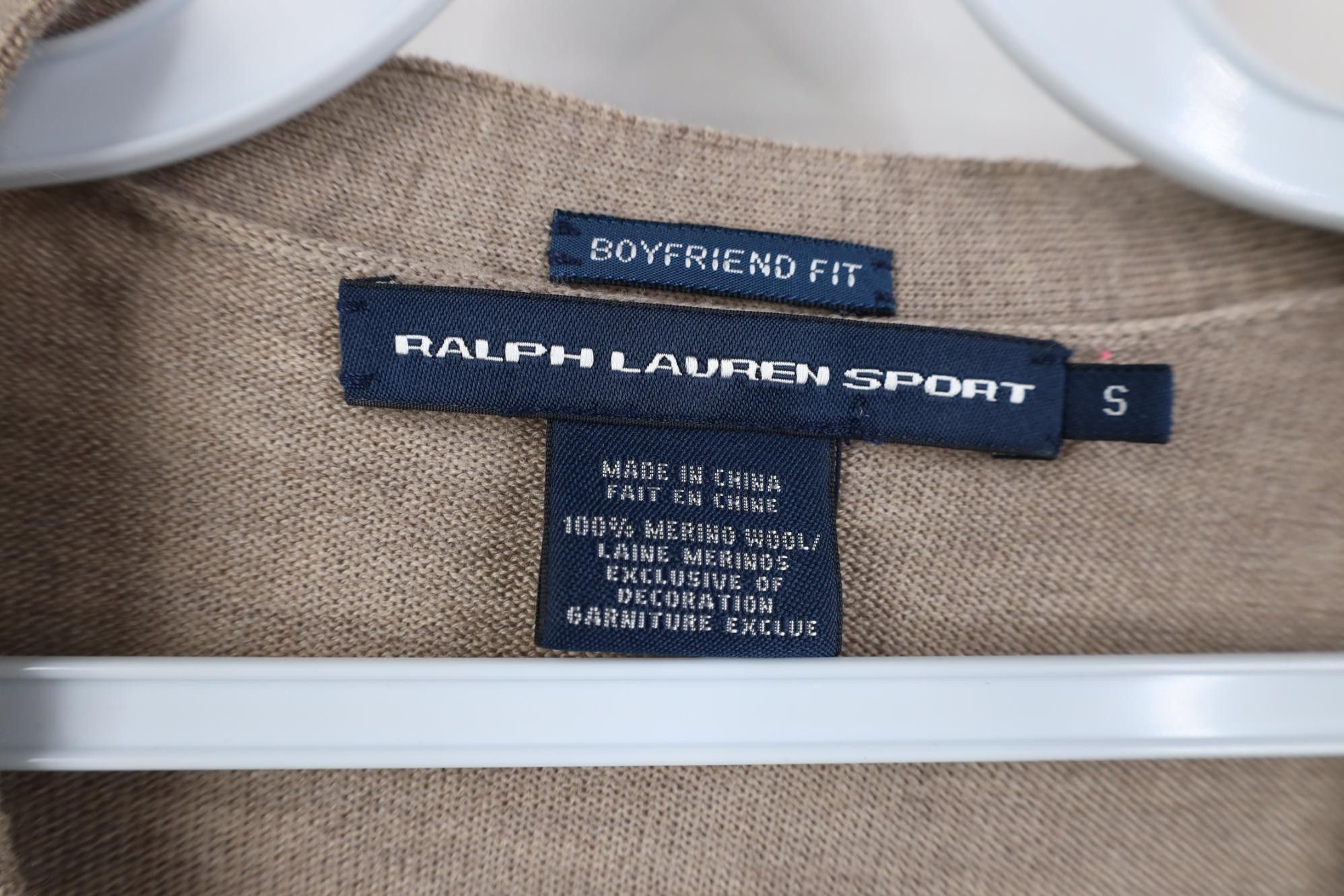 Polo Ralph Lauren Vintage 90s Ralph Lauren Merino Wool Knit Cardigan Sweater Size S / US 4 / IT 40 - 10 Thumbnail