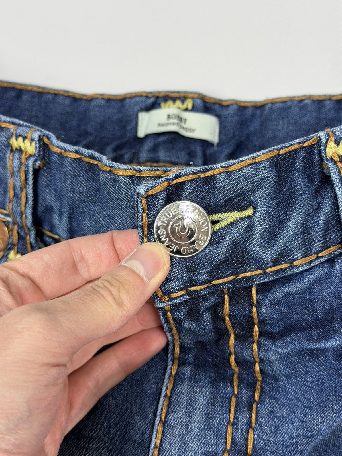 True Religion Vintage True Religion Bobby Relaxed Baggy Denim Jeans Y2K Size US 36 / EU 52 - 10 Thumbnail