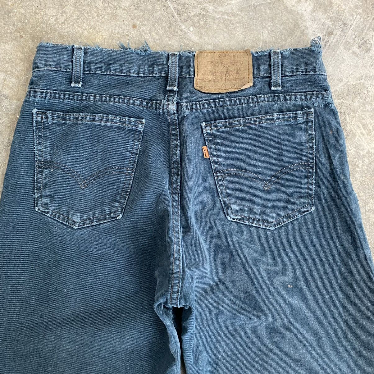 Levi's Vintage 1995 Levis 550 Orange Tab Faded Green Baggy Jeans Size US 32 / EU 48 - 12 Thumbnail