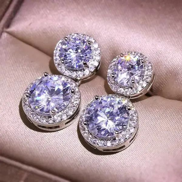 Jewelry Hayakawa x Fumie Round Cubic Zirconia Earring Size ONE SIZE - 7 Thumbnail