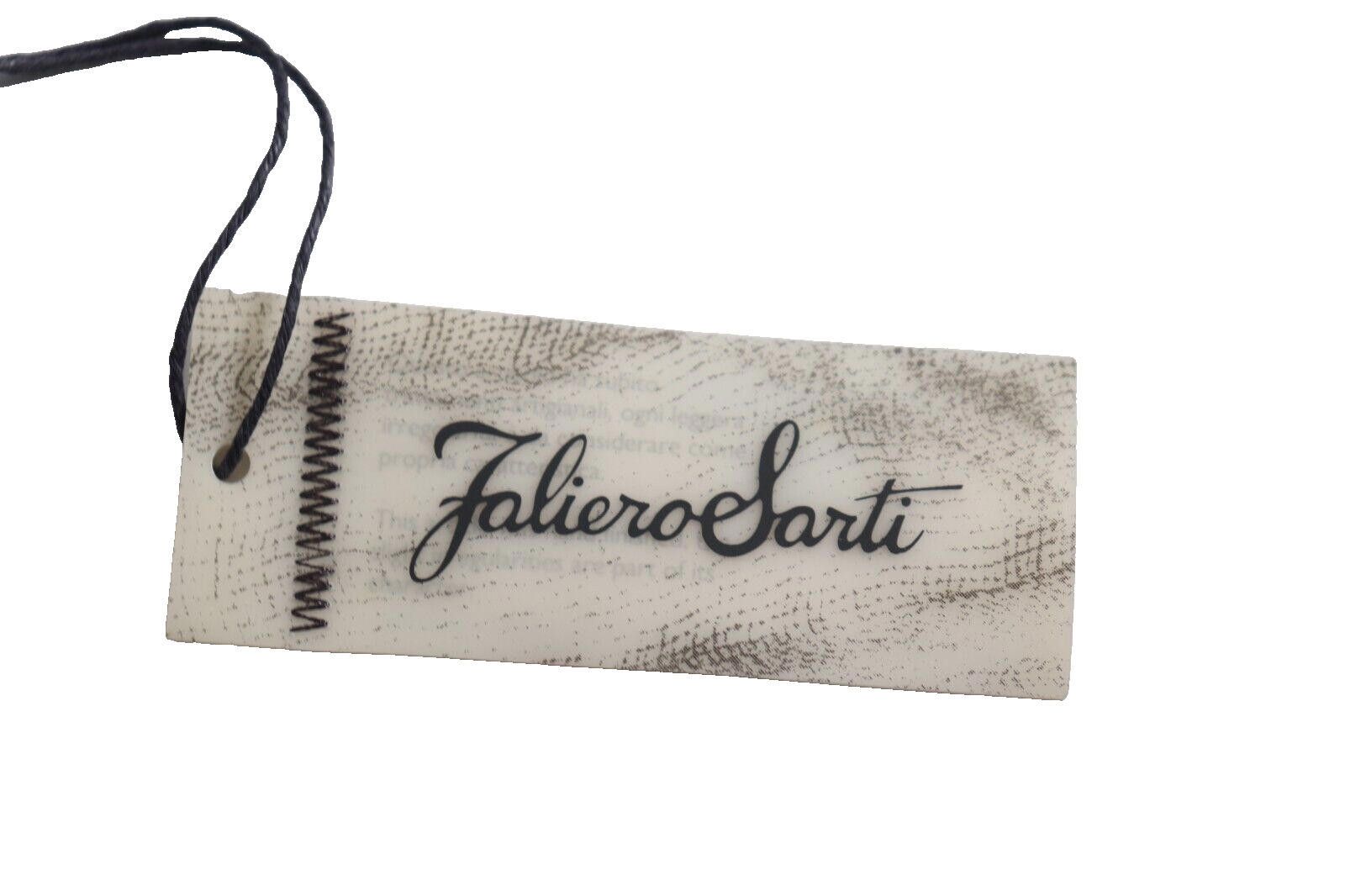 Designer Faliero Sarti Unisex 90 X 95 Blue Striped Sombrino Scarf NWT Size ONE SIZE - 3 Thumbnail