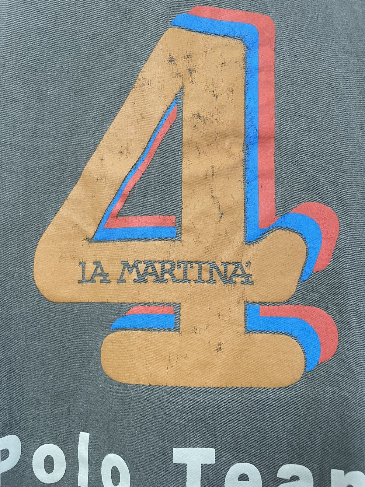 La Martina Vintage La Martina Khaki Long Sleeve Shirt Button Up Size US S / EU 44-46 / 1 - 23 Thumbnail