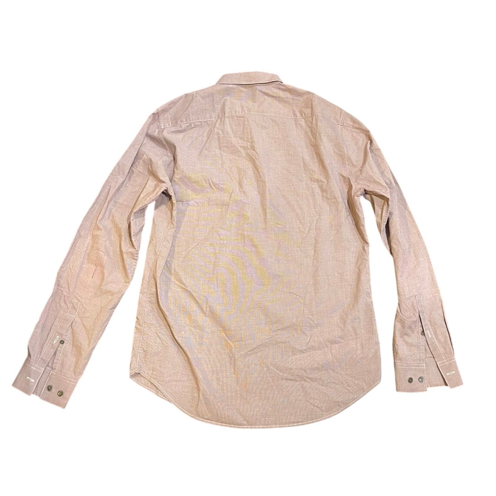 Theory button long sleeve shirt Medium Office Career Preppy Cotton Size M / US 6-8 / IT 42-44 - 2 Thumbnail