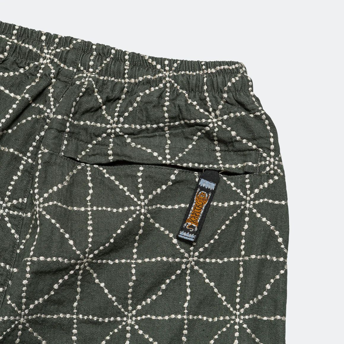 Kapital Kapital 8oz Color Denim FOLK-DOJO Embroidery EASY Pants Size US 32 / EU 48 - 10 Thumbnail