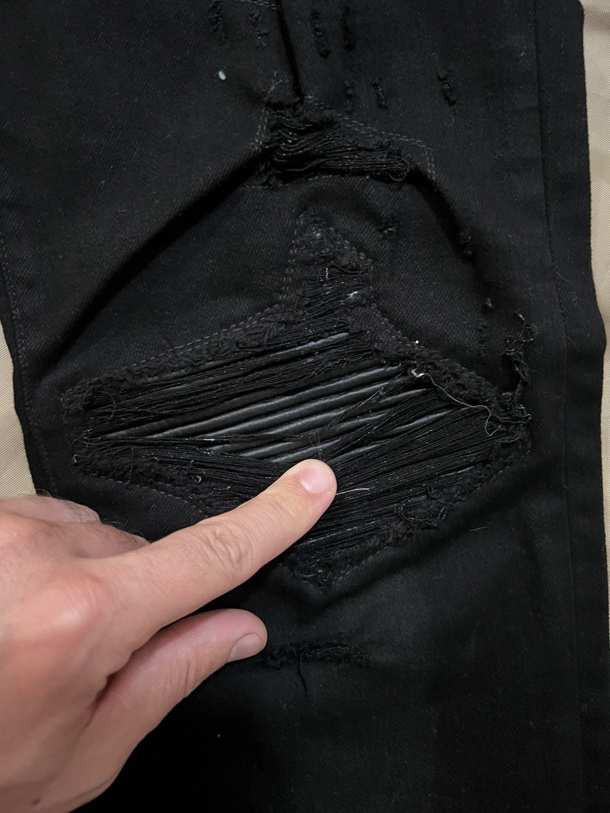 Amiri Amiri mx1 black jeans size 34 Size US 33 - 3 Thumbnail