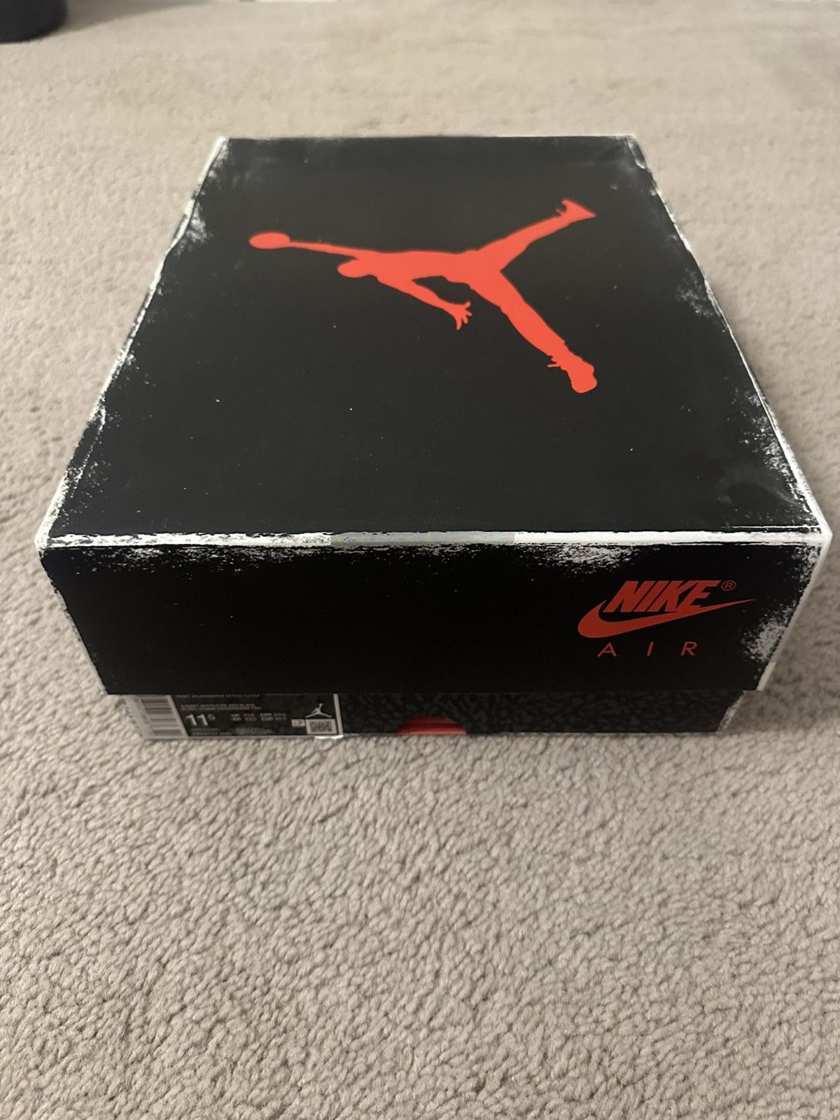 Jordan Brand Air Jordan 3 White Cement Reimagined Size US 11.5 / EU 44-45 - 8 Thumbnail