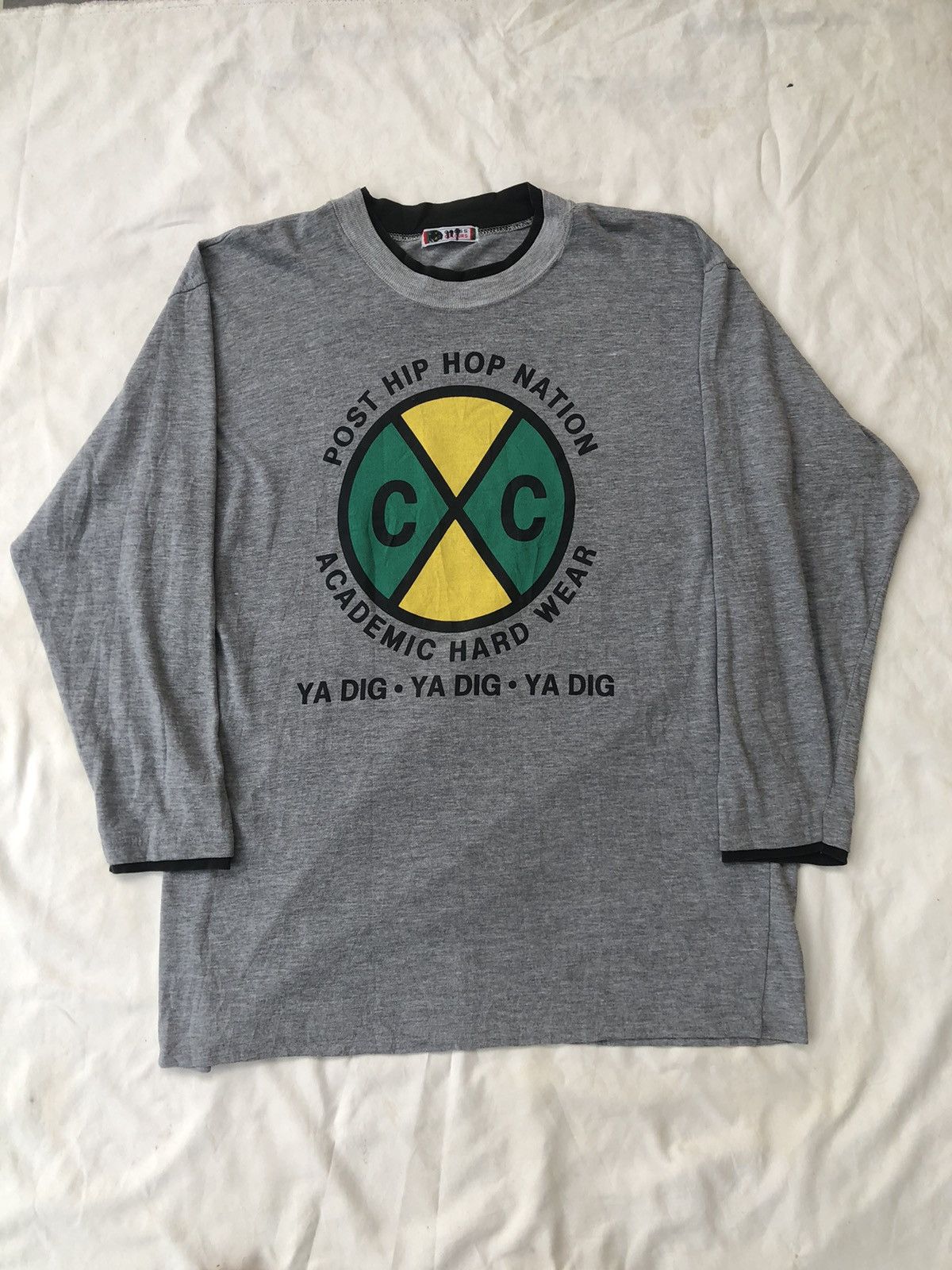 Cross Colours × If Six Was Nine × Japanese Brand Cross Colours Double Layer LongSleeve Tee Size US L / EU 52-54 / 3 - 1 Thumbnail