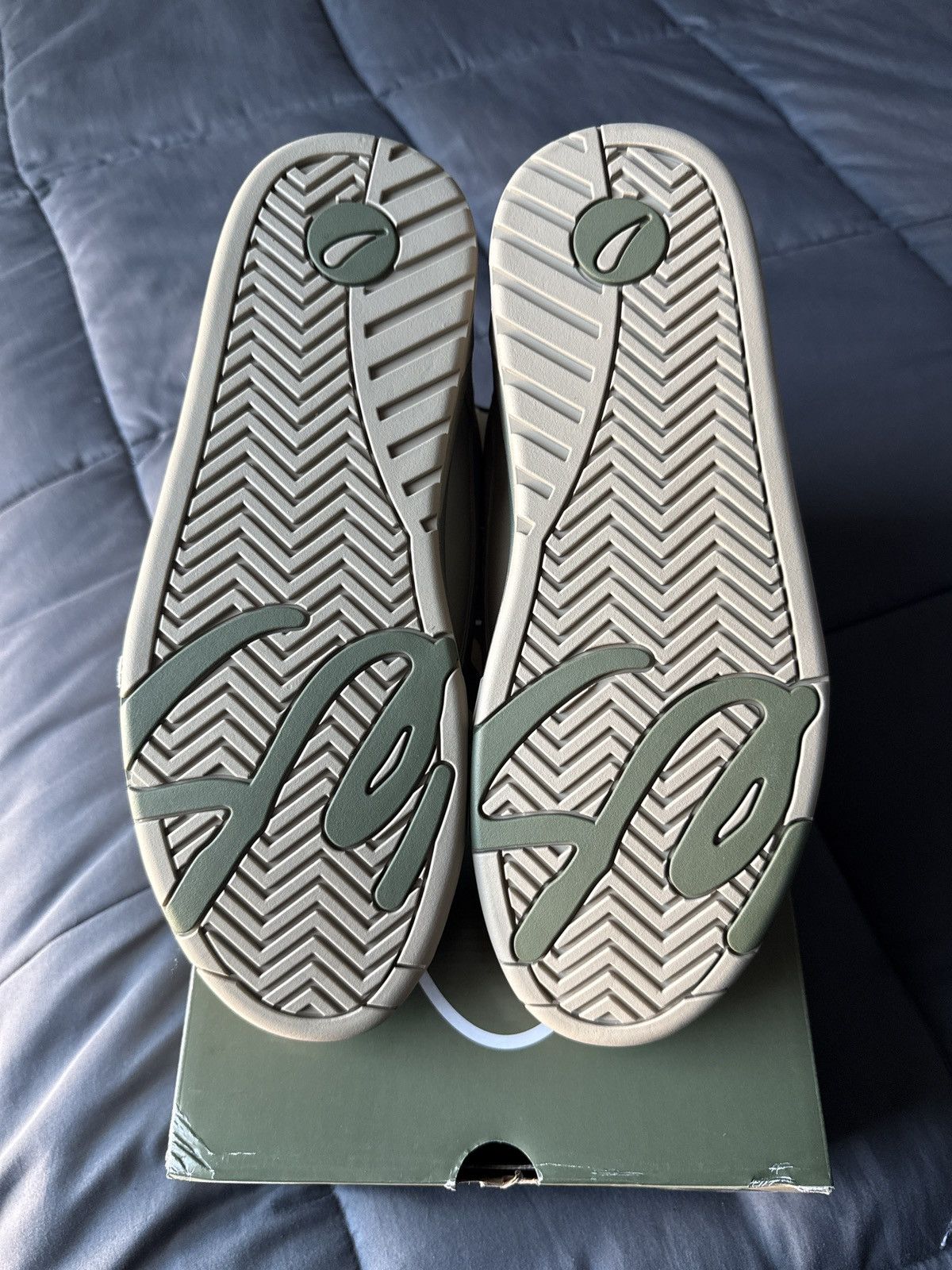 eS éS Muska “Tan & Green” Size US 11.5 / EU 44-45 - 6 Thumbnail
