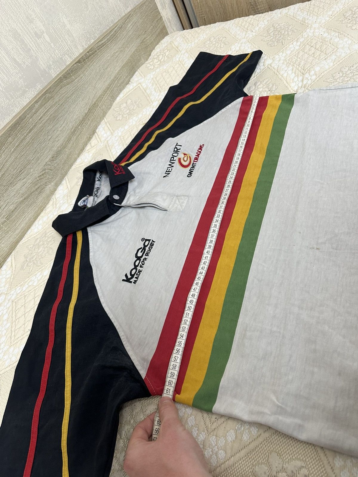 Vintage 🔥 2003 2005 Newport Gwent Dragons Rugby Pro Away Shirt Size US XL / EU 56 / 4 - 10 Thumbnail