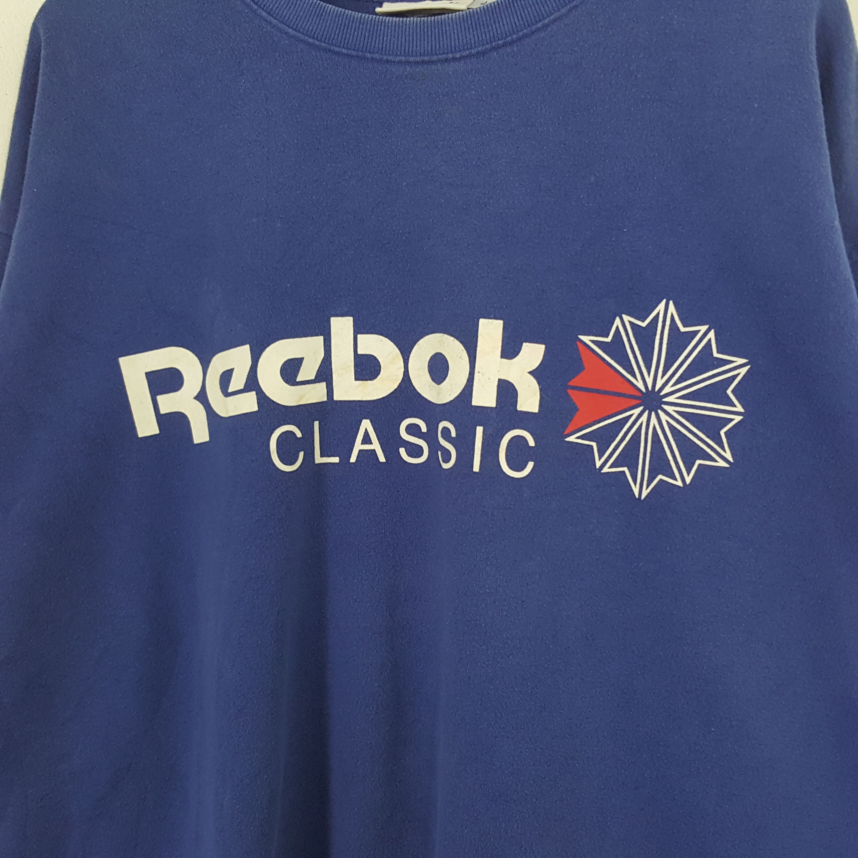 Reebok × Vintage Vintage Reebok Classic Sportwear Style Sweatshirt Size US XL / EU 56 / 4 - 2 Thumbnail