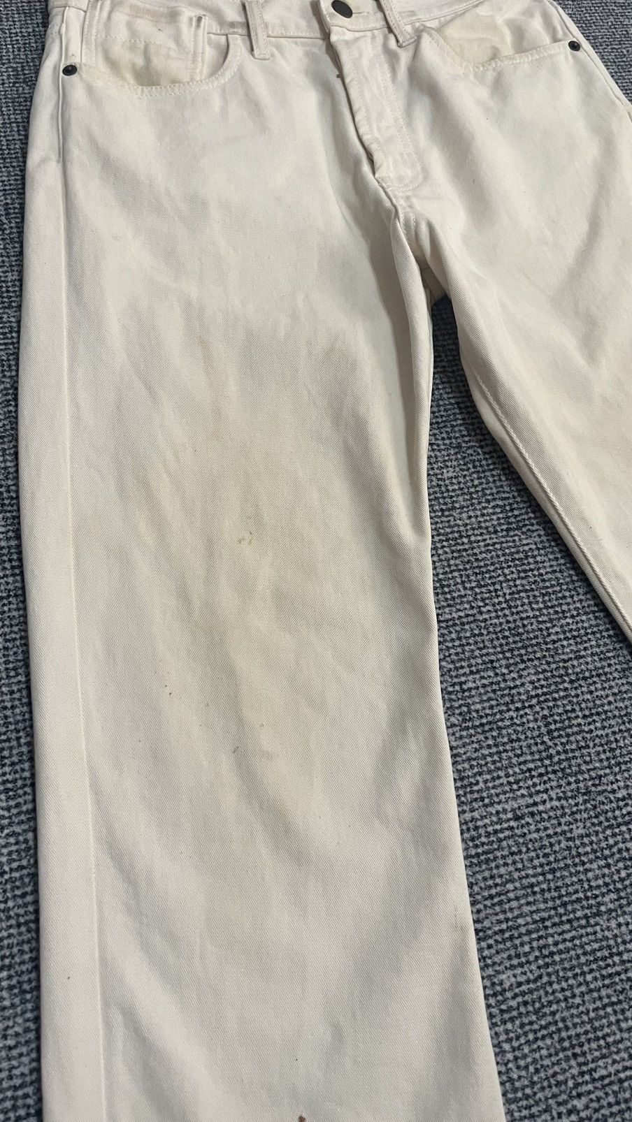 Marni Vintage Marni Denim Two Tone Colour stain jean 29 x 17 Size US 29 - 4 Thumbnail