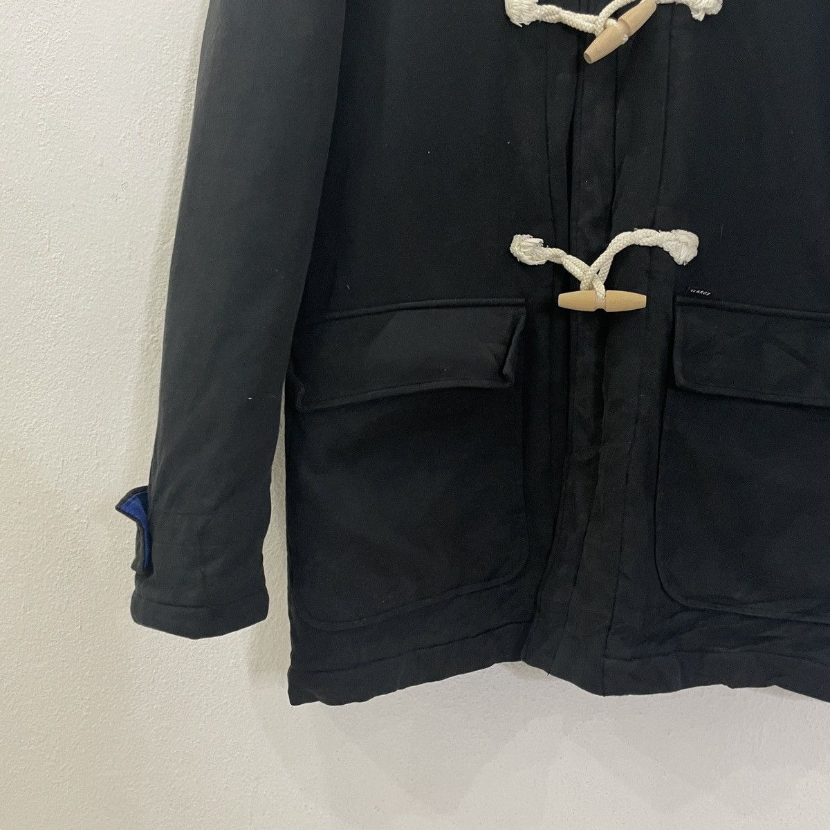 Vintage Vintage X-large Duffel Hoodies Jacket Size US L / EU 52-54 / 3 - 3 Thumbnail