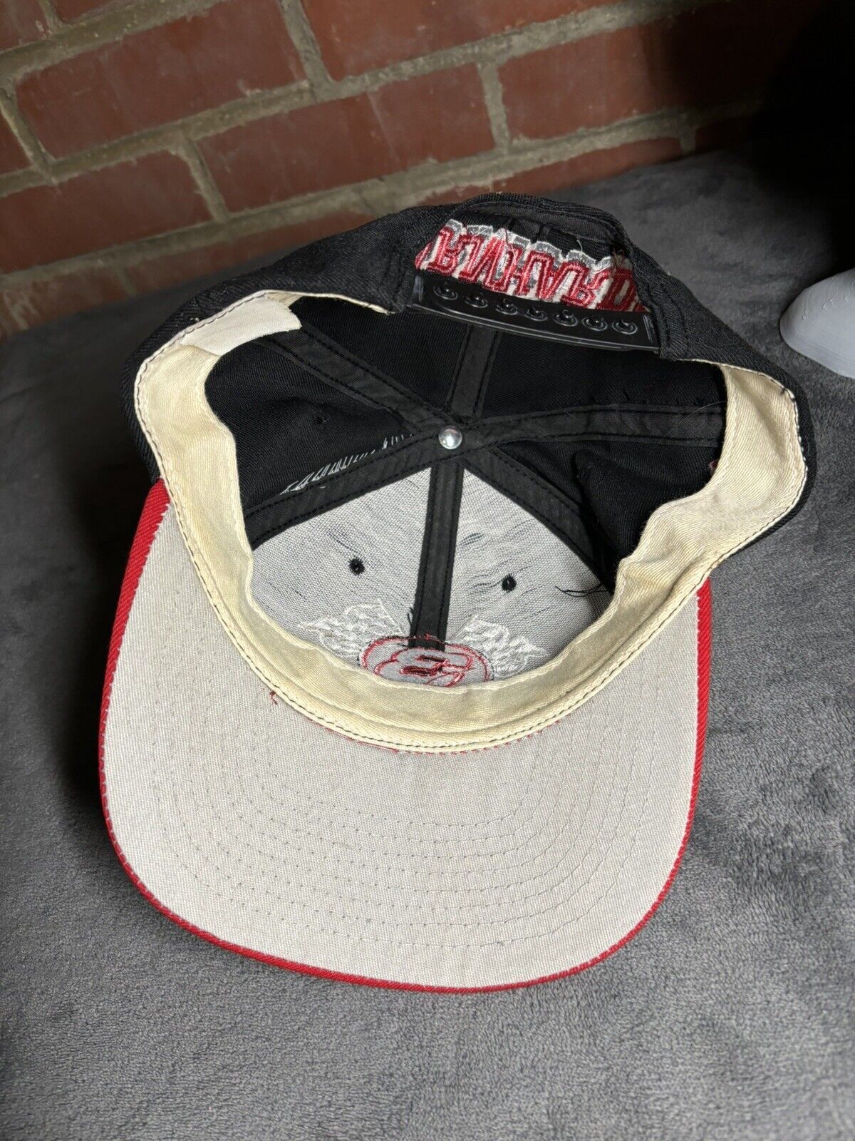 NASCAR Vintage 90s Nutmeg Dale Earnhardt Intimidator Snapback Hat Size ONE SIZE - 6 Thumbnail