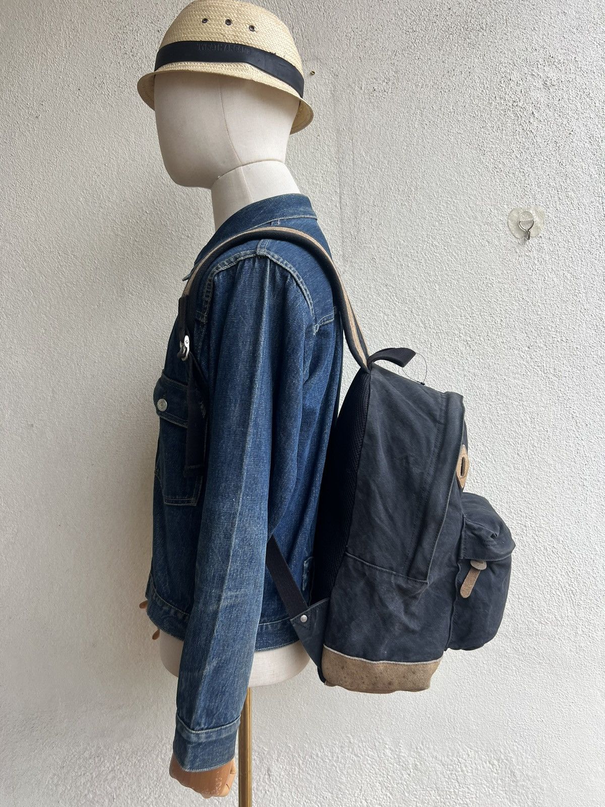MasterPiece Masterpiece X Complete Works Fade Suede Leather Backpack Bag Size ONE SIZE - 6 Thumbnail