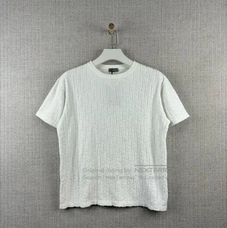 Other Dior White Logo Cotton Men’s T-Shirt . Size US S / EU 44-46 / 1 - 1 Thumbnail
