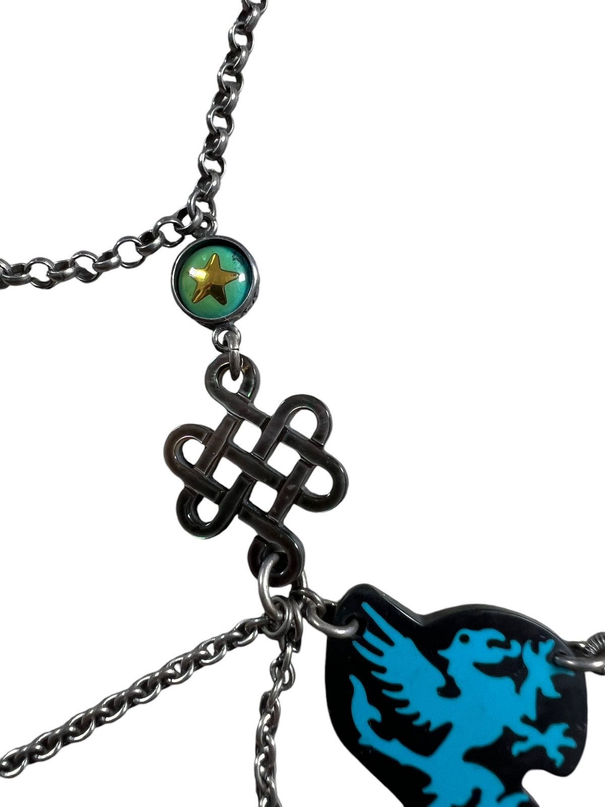 Diesel 2000 Diesel Multi Pendant Silver Necklace Size ONE SIZE - 3 Thumbnail