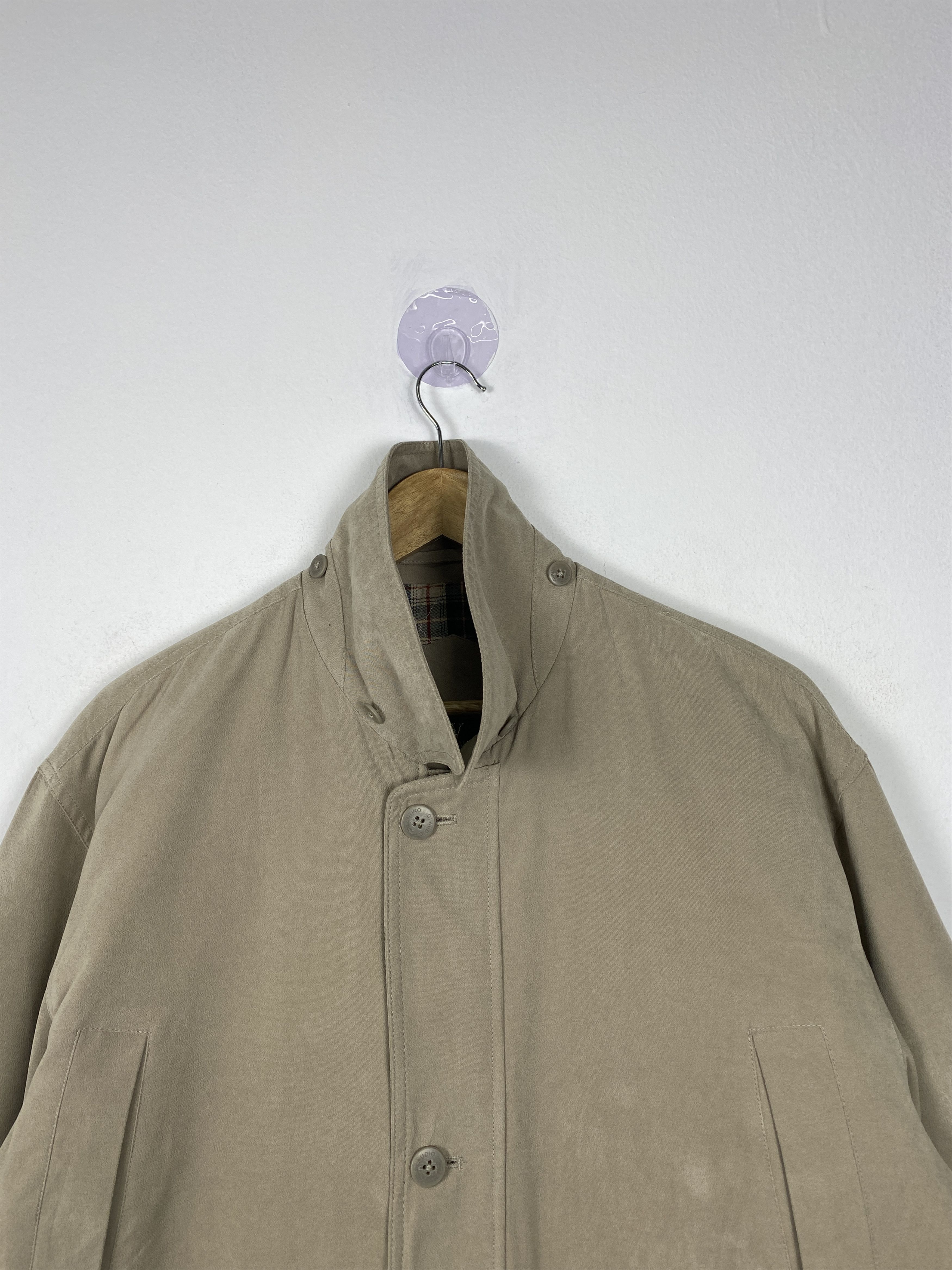 Japanese Brand Vintage Claudio Valentino Quilted Lining Jacket J1148 Size US M / EU 48-50 / 2 - 2 Thumbnail