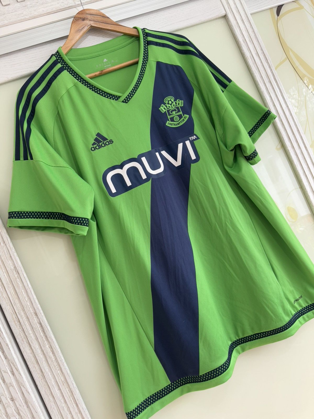 Adidas Southampton 2015/2016 Away Soccer Jersey Football Shirt Kit Size US XXL / EU 58 / 5 - 4 Thumbnail