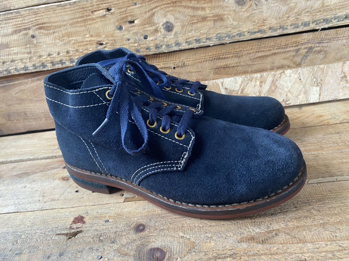 Visvim Visvim bigadier mid folk blue suede boots sz US 8 Size US 8 / EU 41 - 9 Thumbnail