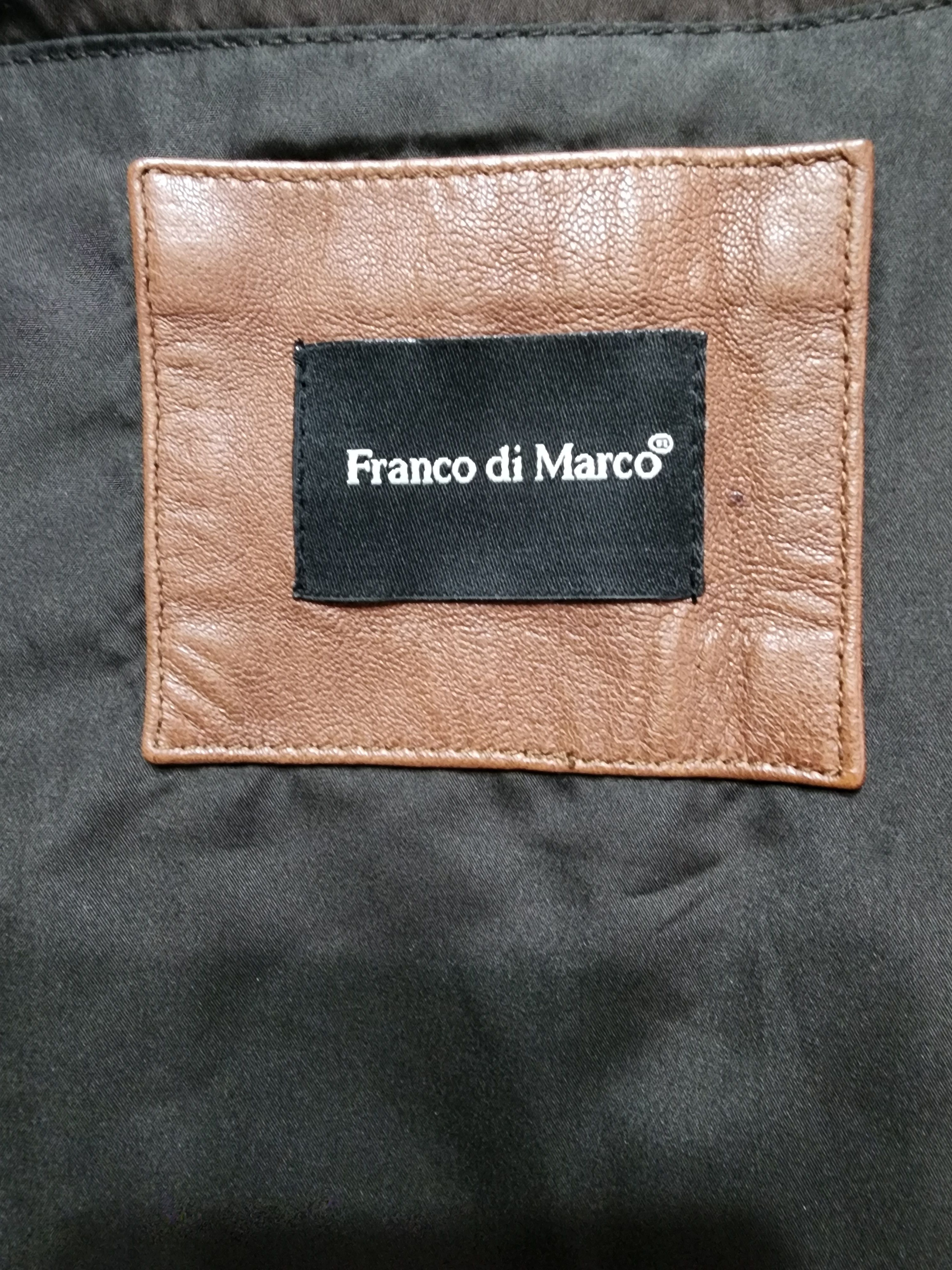 Other Men's sports leather jacket in brown. Size US XXL / EU 58 / 5 - 8 Thumbnail