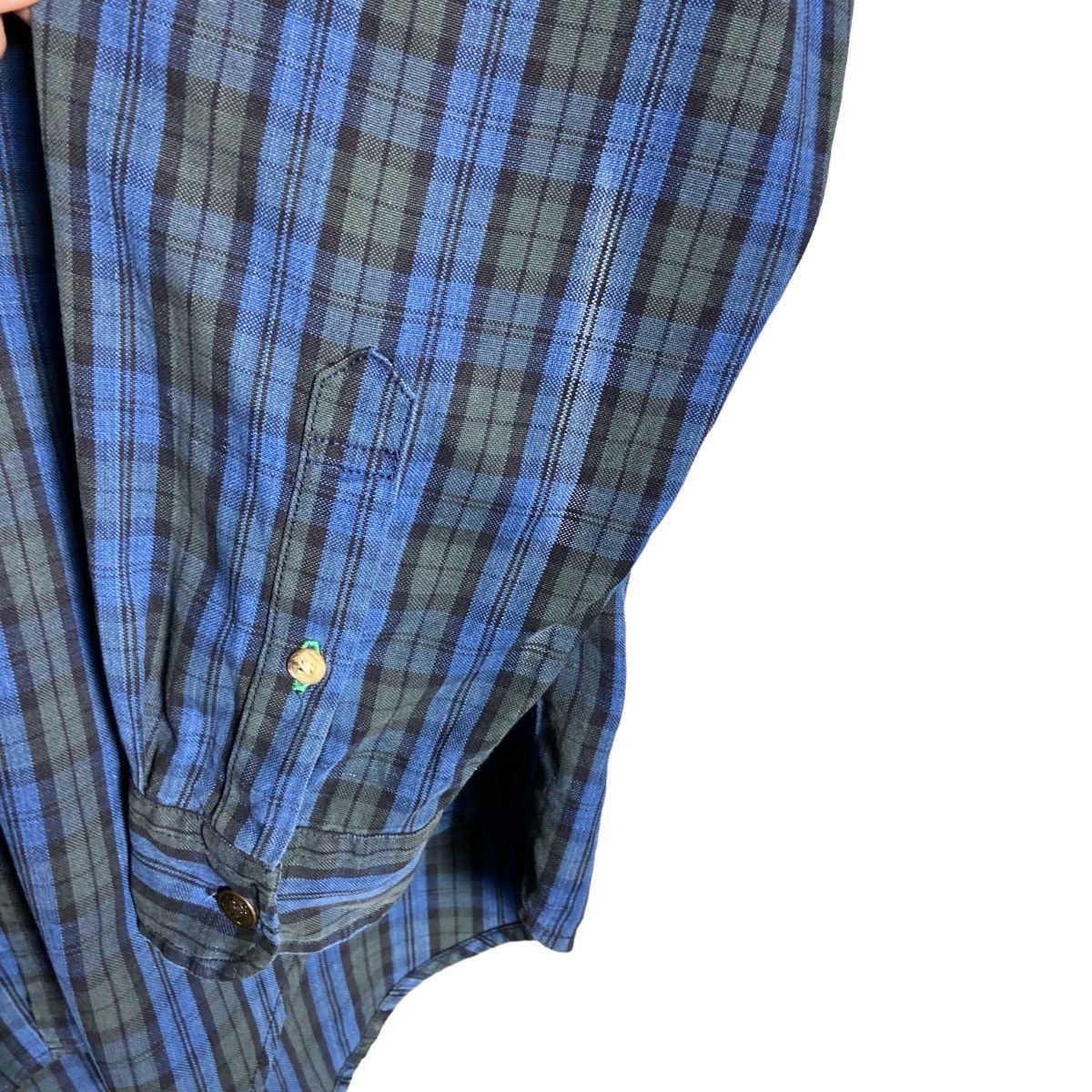 Tommy Hilfiger × Vintage Vintage 90s Tommy Hilfiger Jeans Flannel Jeans Collar Shirt Size US L / EU 52-54 / 3 - 10 Thumbnail