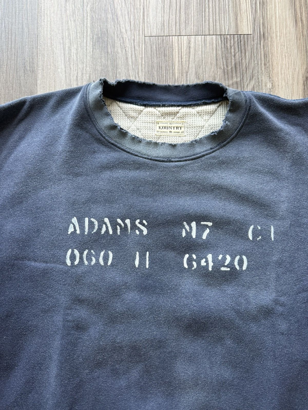 Kapital Kountry Kapital Kountry two tone crewneck Size US XL / EU 56 / 4 - 2 Thumbnail