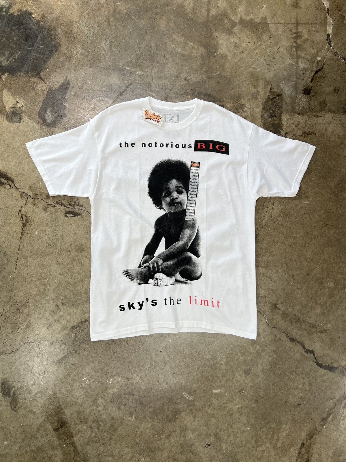 Rap Tees Notorious BIG Sky's The Limit Brooklyn Mint DEADSTOCK Tee XL Size US XL / EU 56 / 4 - 2 Thumbnail