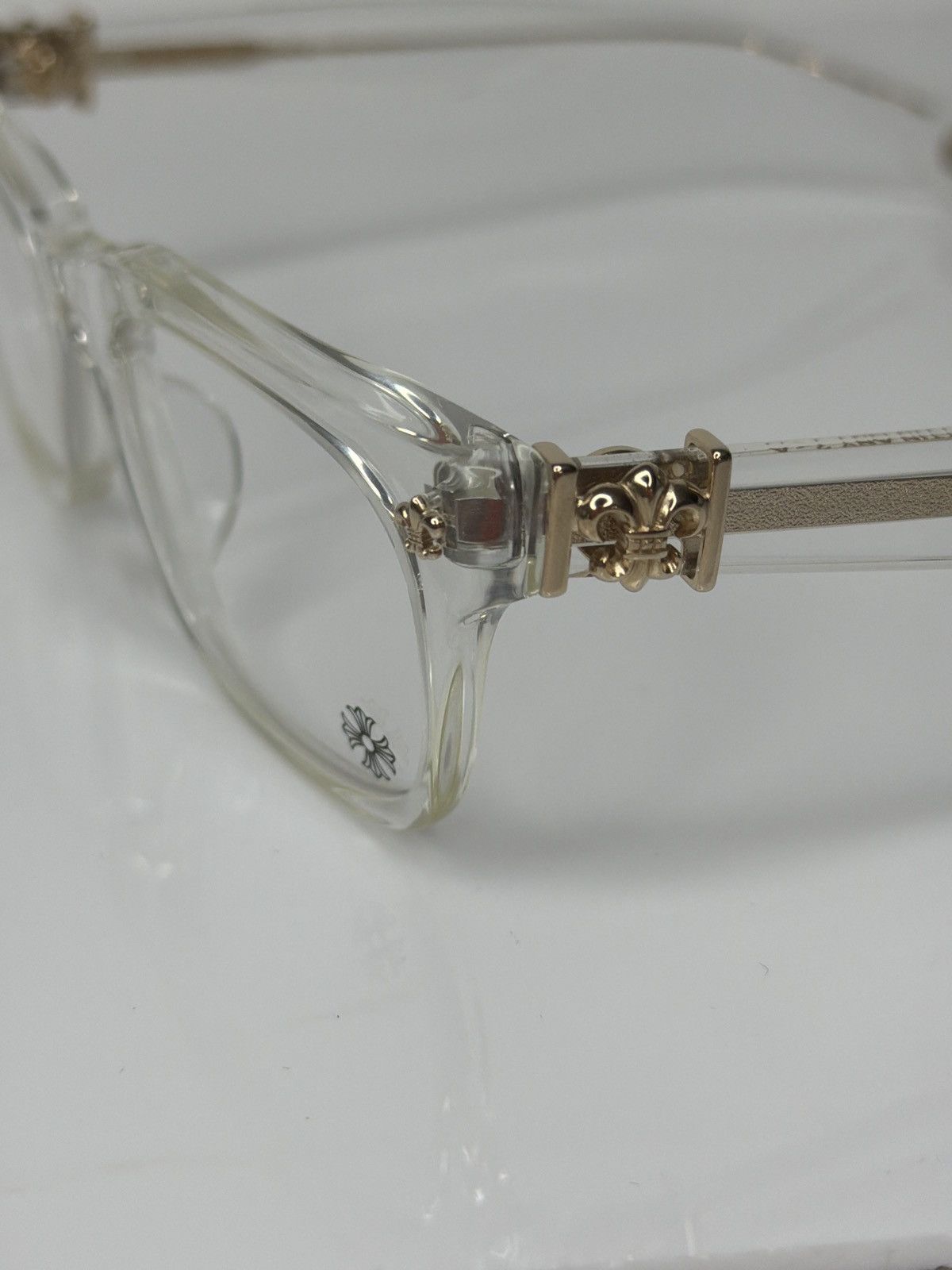 Chrome Hearts Chrome Hearts Gittin Any? - A Crystal 18KGP New 52-19-145 Size ONE SIZE - 5 Thumbnail